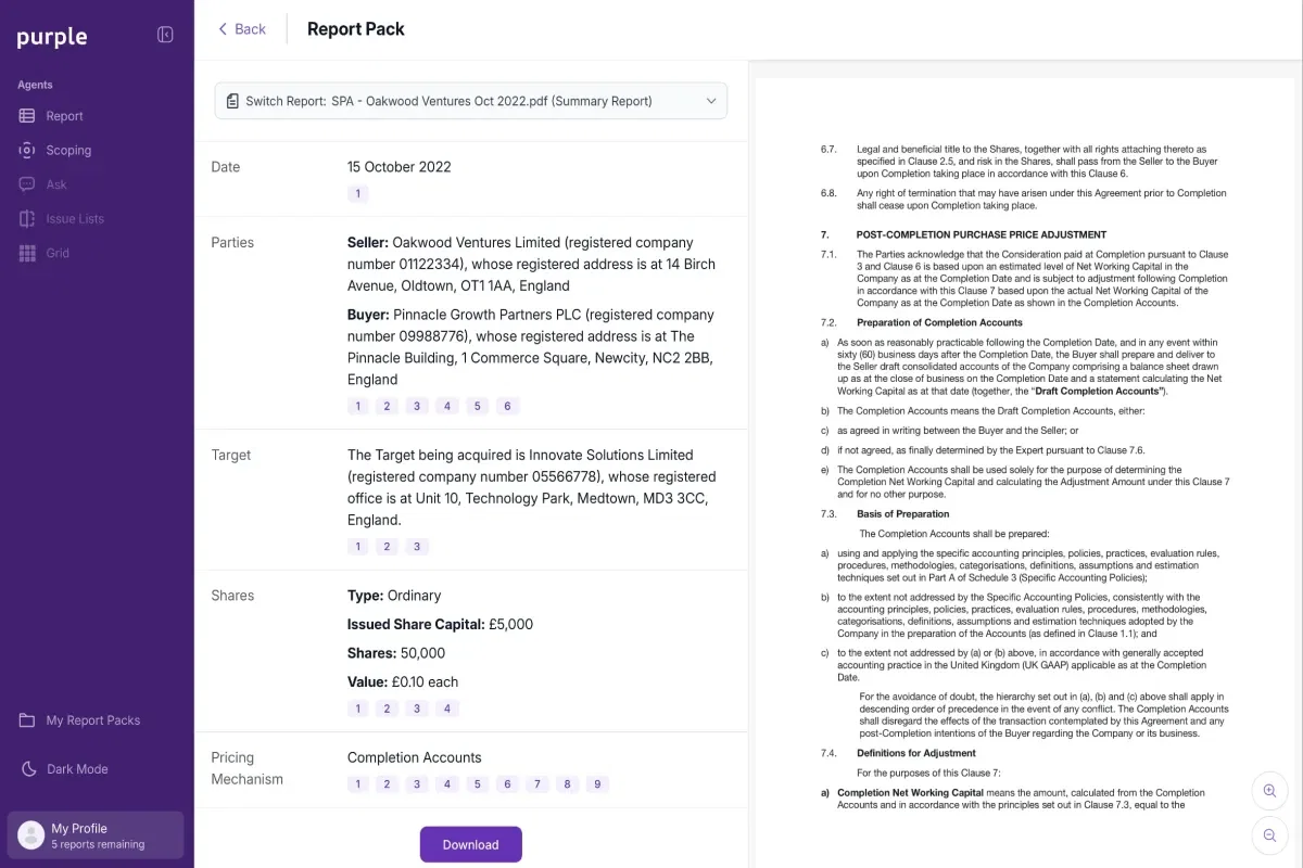 M&A Due Diligence Agent