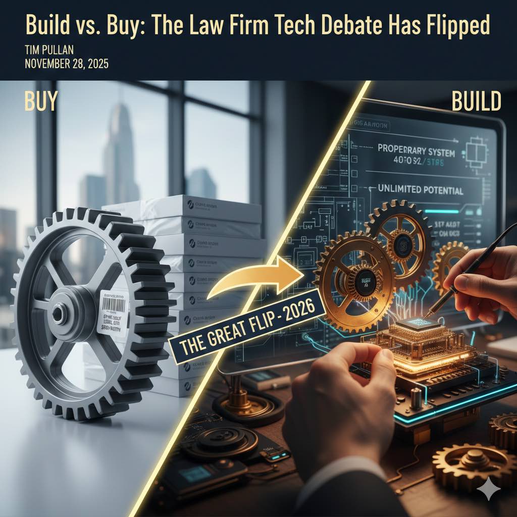 Build vs. Buy: The Law Firm Tech Debate Has Flipped